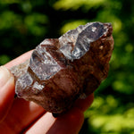 Smoky Amethyst Quartz Crystal Self Standing Elestial