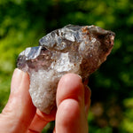 Smoky Amethyst Quartz Crystal Self Standing Elestial