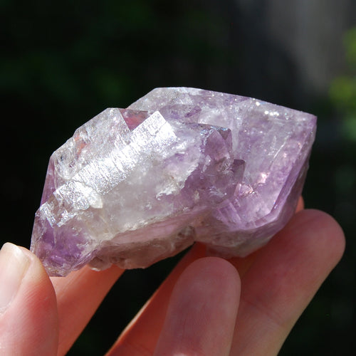 DT ET Elestial Window Amethyst Quartz Crystal Cathedral