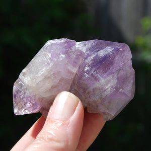 DT ET Elestial Window Amethyst Quartz Crystal Cathedral