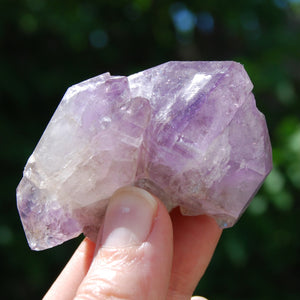 DT ET Elestial Window Amethyst Quartz Crystal Cathedral