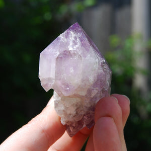 DT ET Elestial Window Amethyst Quartz Crystal Cathedral