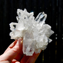 Load image into Gallery viewer, Cosmic Lemurian Silver Quartz Crystal Starburst Cluster DT Dow Channeler Starbrary, Brazil
