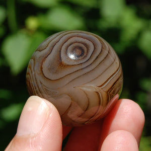 Sardonyx Banded Agate Crystal Sphere