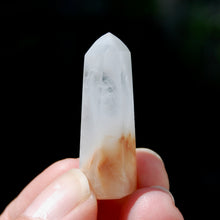 Load image into Gallery viewer, Blue Amphibole Quartz Crystal Mini Tower, Blue Angel Phantom Quartz, Brazil
