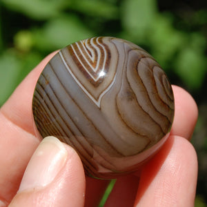 Sardonyx Banded Agate Crystal Sphere