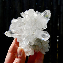 Load image into Gallery viewer, Cosmic Lemurian Silver Quartz Crystal Starburst Cluster DT Dow Channeler Starbrary, Brazil
