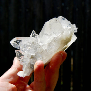 Cosmic Lemurian Silver Quartz Crystal Starburst Cluster DT Dow Channeler Starbrary, Brazil