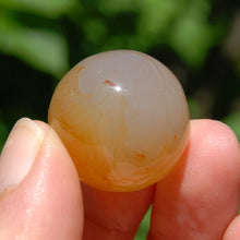 Load image into Gallery viewer, 1in 19g Sardonyx Banded Agate Crystal Sphere, Madagascar
