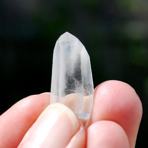 Channeler White Amphibole Quartz Crystal Tower