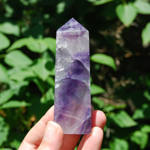 Load image into Gallery viewer, Purple Fluorite Crystal Tower
