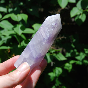 Lavender Fluorite Crystal Tower