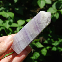 Load image into Gallery viewer, Lavender Fluorite Crystal Tower
