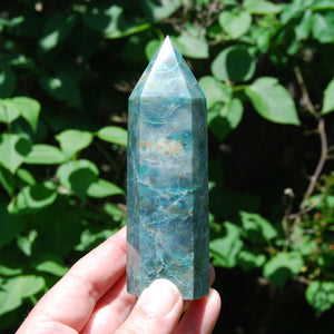 Chrysocolla Crystal Tower