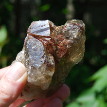 Load image into Gallery viewer, Sagenite Rutile Smoky Quartz Crystal Starbrary
