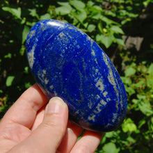 Load image into Gallery viewer, XL AAA Lapis Lazuli Crystal Palm Stone
