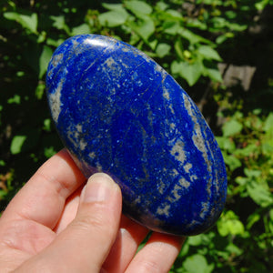 XL AAA Lapis Lazuli Crystal Palm Stone