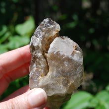 Load image into Gallery viewer, Sagenite Rutile Smoky Quartz Crystal Starbrary
