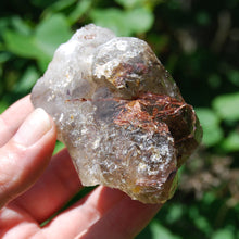 Load image into Gallery viewer, Sagenite Rutile Smoky Quartz Crystal Starbrary
