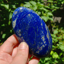 Load image into Gallery viewer, XL AAA Lapis Lazuli Crystal Palm Stone
