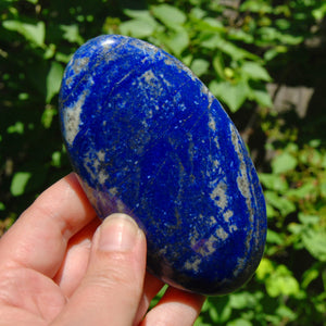 XL AAA Lapis Lazuli Crystal Palm Stone