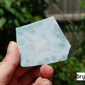 Larimar Crystal Slab, Dominican Republic