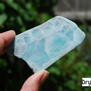 Genuine Larimar Crystal Slab, Dominican Republic