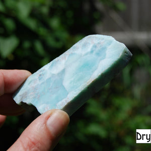 Genuine Larimar Crystal Slab, Dominican Republic