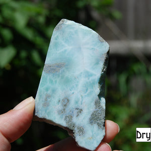 Genuine Larimar Crystal Slab, Dominican Republic