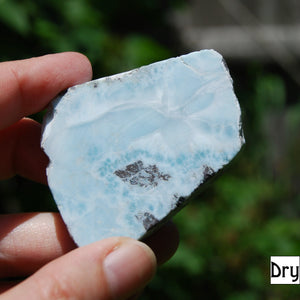 Larimar Crystal Slab