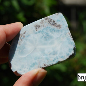 Larimar Crystal Slice