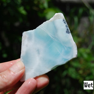 Genuine Larimar Crystal Slab