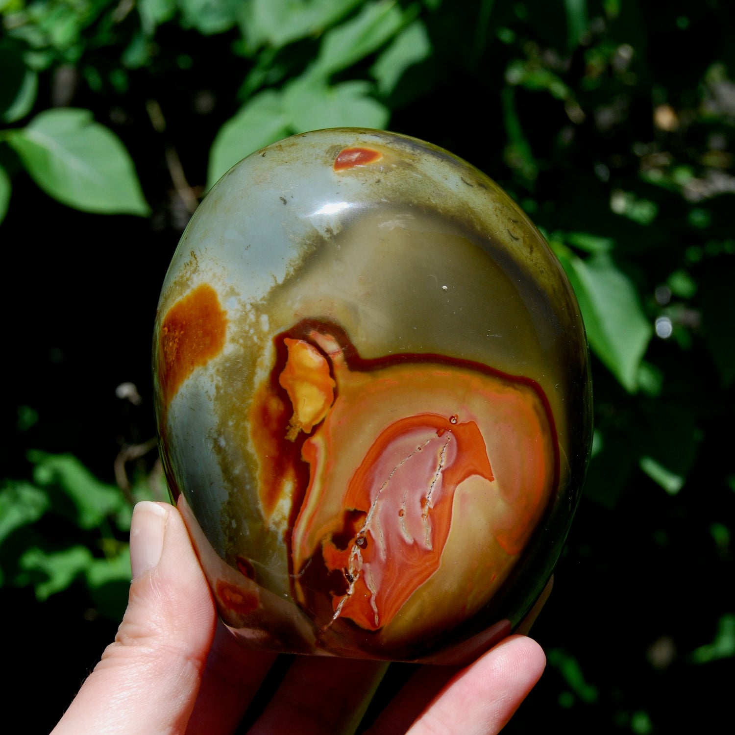 Polychrome Jasper Crystal Freeform Tower