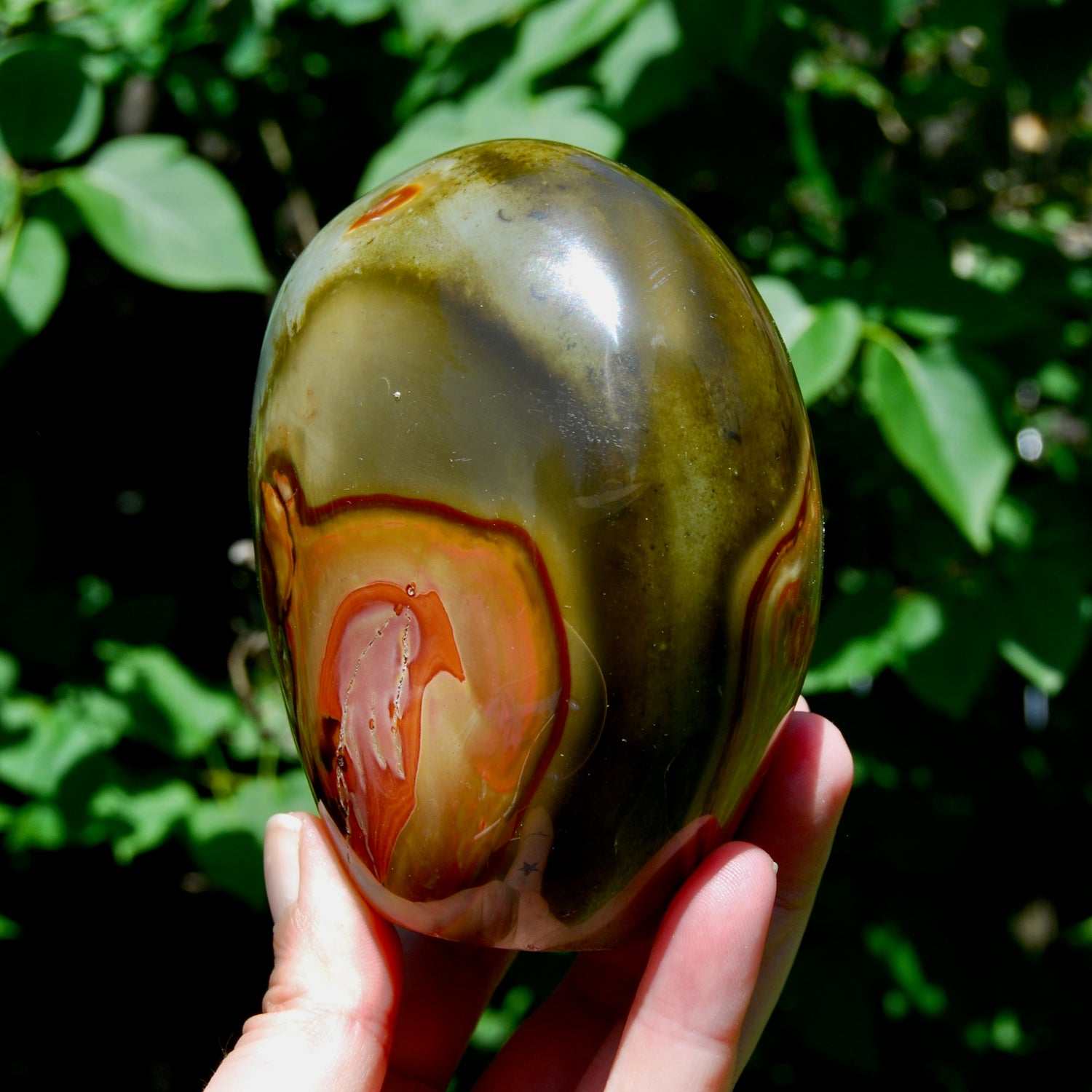 Polychrome Jasper Crystal Freeform Tower