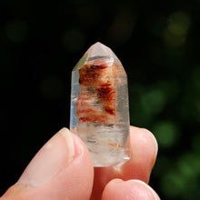 Load image into Gallery viewer, Blue Red Amphibole Quartz Crystal Mini Tower, Blue Angel Phantom Quartz
