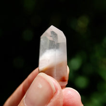 Load image into Gallery viewer, Trans Channeler White Red Amphibole Quartz Crystal Mini Tower
