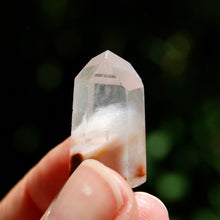 Load image into Gallery viewer, Trans Channeler White Red Amphibole Quartz Crystal Mini Tower
