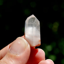 Load image into Gallery viewer, Trans Channeler White Red Amphibole Quartz Crystal Mini Tower
