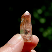 Load image into Gallery viewer, Channeler Amphibole Quartz Crystal Mini Tower, Angel Phantom Quartz
