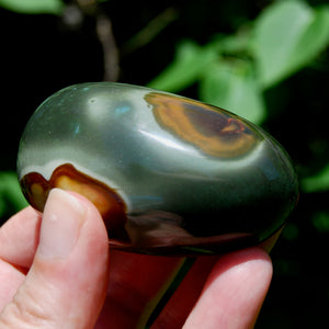 Polychrome Jasper Crystal Palm Stone