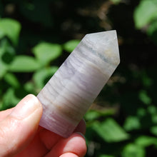 Load image into Gallery viewer, Lavender Fluorite Crystal Tower
