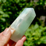 Caribbean Blue Calcite Crystal Tower