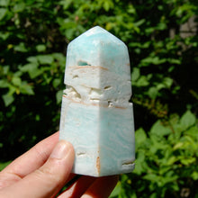 Load image into Gallery viewer, Caribbean Blue Calcite Crystal Tower
