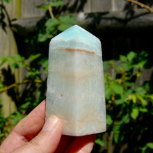 Load image into Gallery viewer, Caribbean Blue Calcite Crystal Tower
