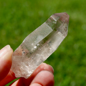 Gemmy Smoky Quartz Crystal Starbrary, Akashic Lines, Malawi