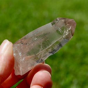 Gemmy Smoky Quartz Crystal Starbrary, Akashic Lines, Malawi