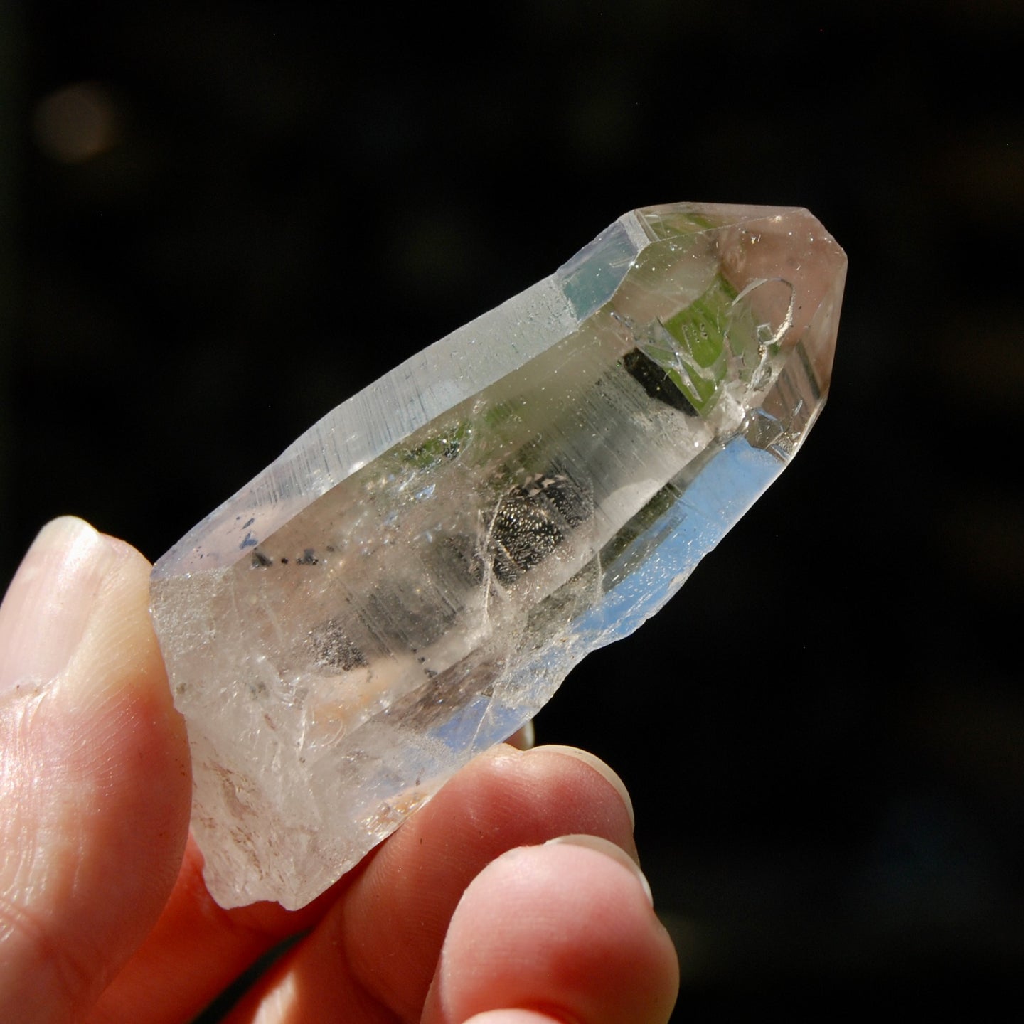 Gemmy Smoky Quartz Crystal Starbrary, Akashic Lines, Malawi