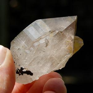 Tantric Twin Smoky Quartz Crystal Cathedral, Akashic Lines, Malawi