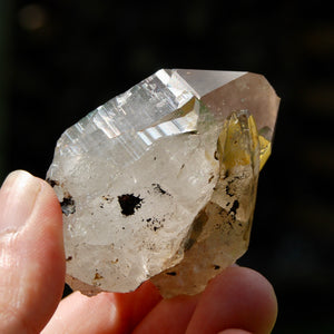 Tantric Twin Smoky Quartz Crystal Cathedral, Akashic Lines, Malawi