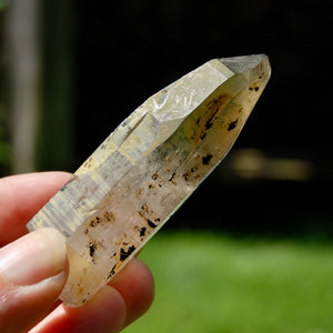 Smoky Quartz Crystal Cathedral Point, Akashic Lines, Malawi